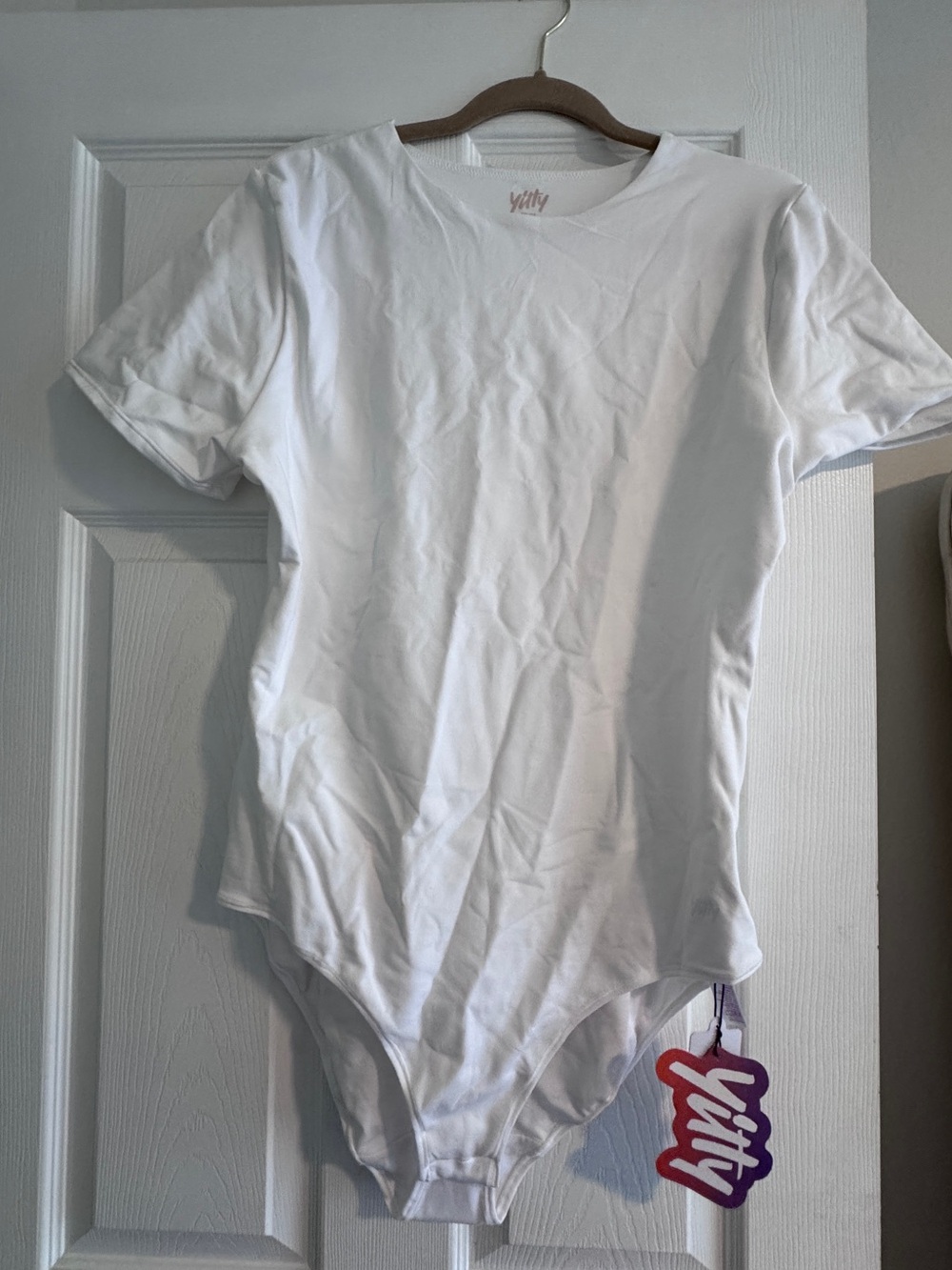 Fabletics Yitty Snug Cotton Short Sleeve Brief
Bodysuit
